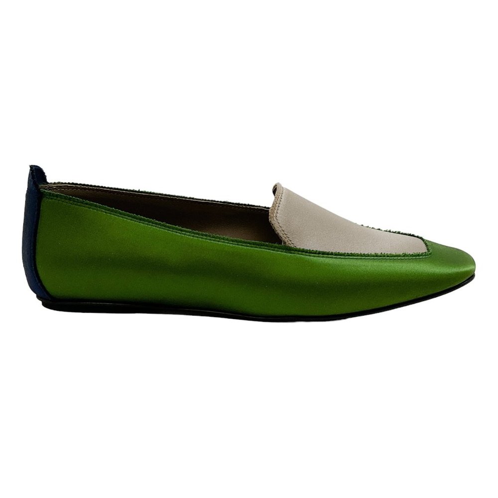 Pedro Garcia Bamboo Satin Tamer Loafers - Picture 2 of 11